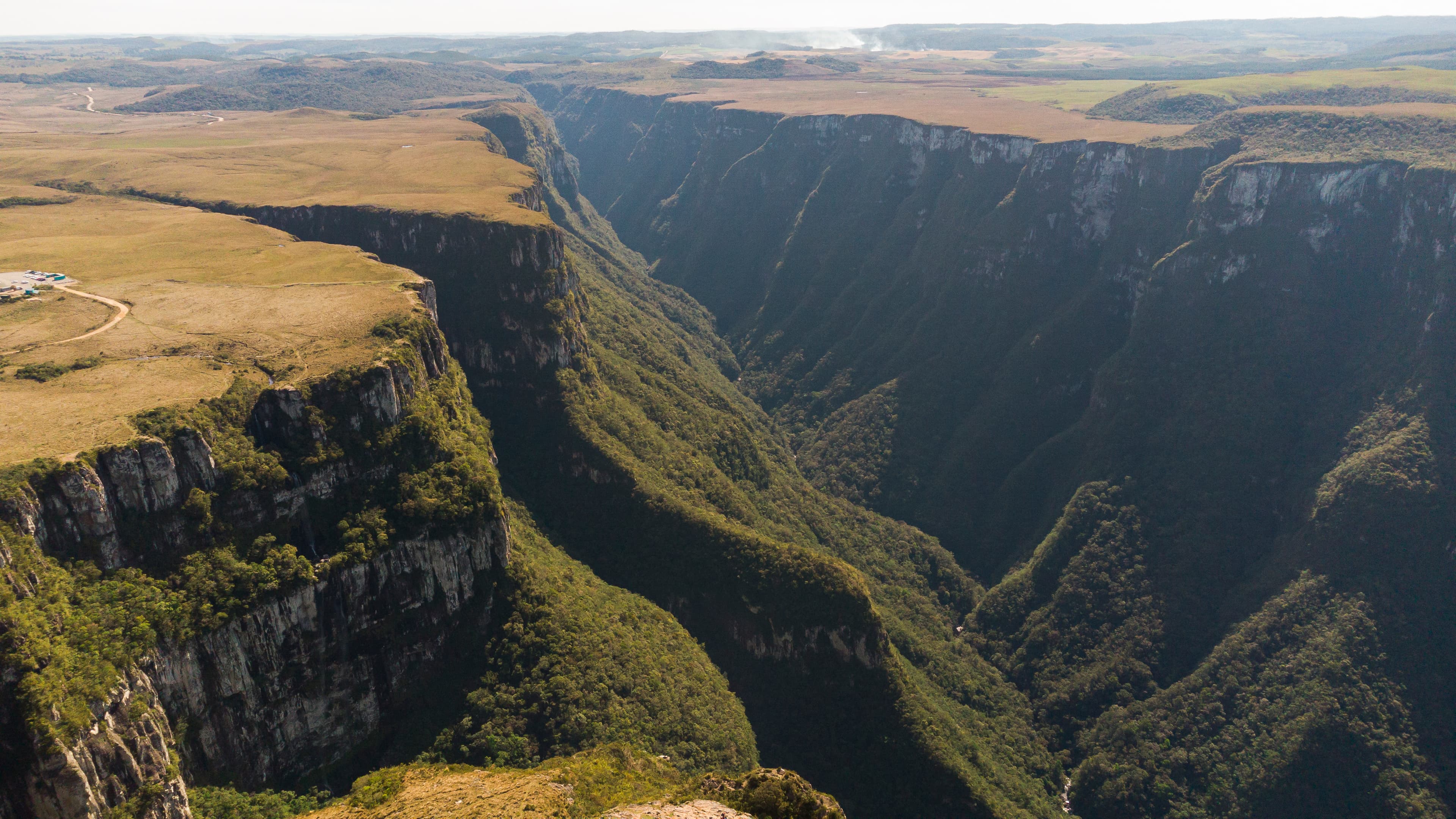 Cânion Fortaleza - Vista Aérea